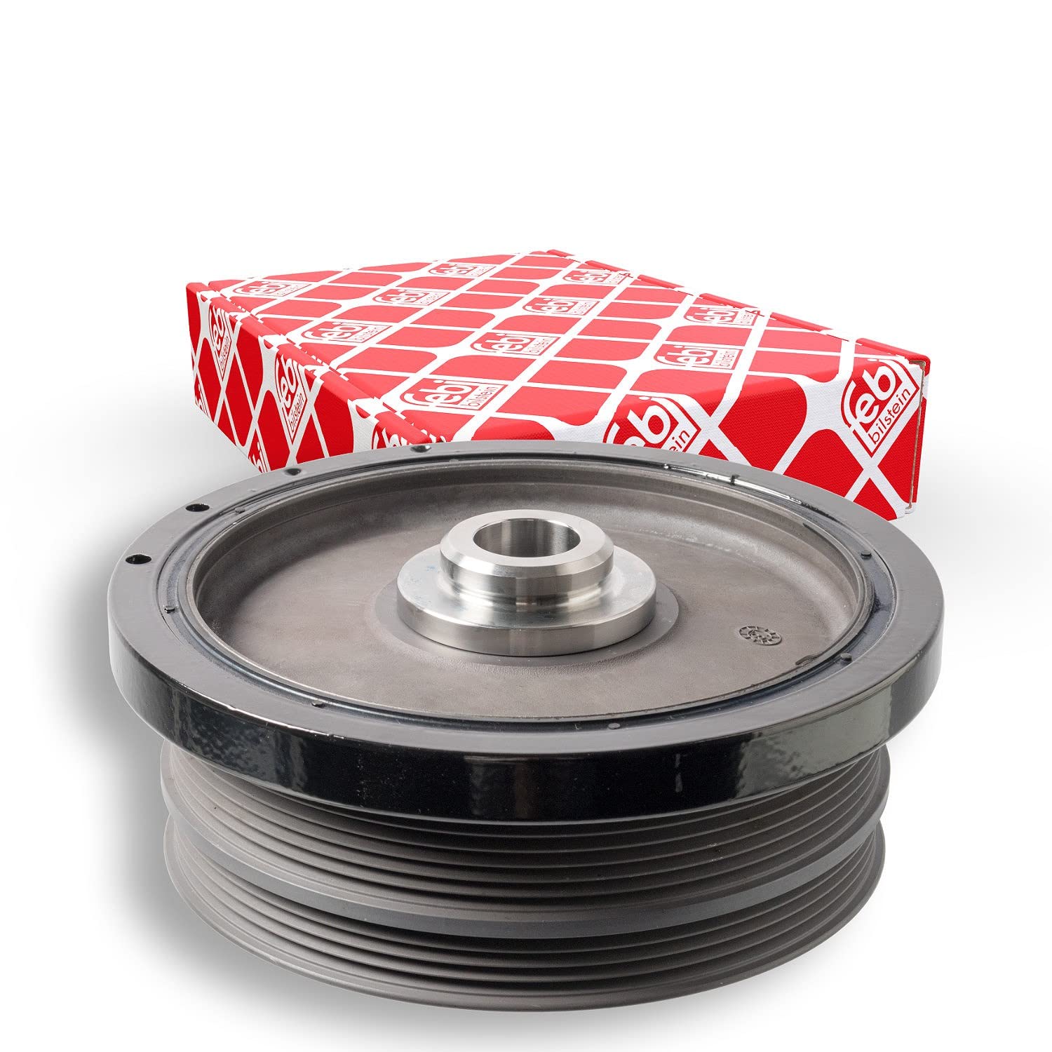 febi bilstein 34165 Pulley decoupled, for crankshaft, pack of one