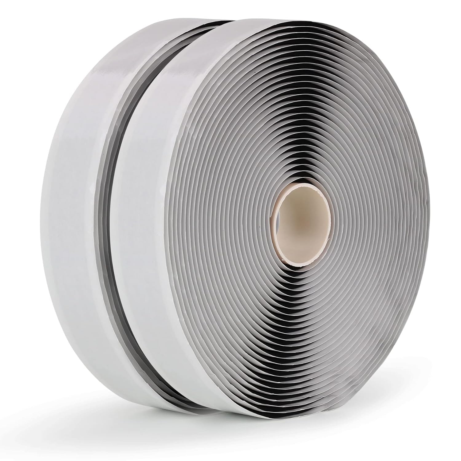 LLPT Butyl Seal Putty Tape | 2 Packs Black | 3MM Thick x 19MM Wide x 10M Long | Water Tight Seal Butyl Tape | for Leak Proof RV Repair Window Glass Boat Sealing EPDM Roof Patching (BST342)