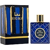 ARIAZ Sigma Men’s Eau De Parfum 3.4 Oz - Fresh Spicy Aromatic Cologne with Cinnamon, Nutmeg, Lavender, Amber & Woods - Daytime Fragrance for Spring & Summer