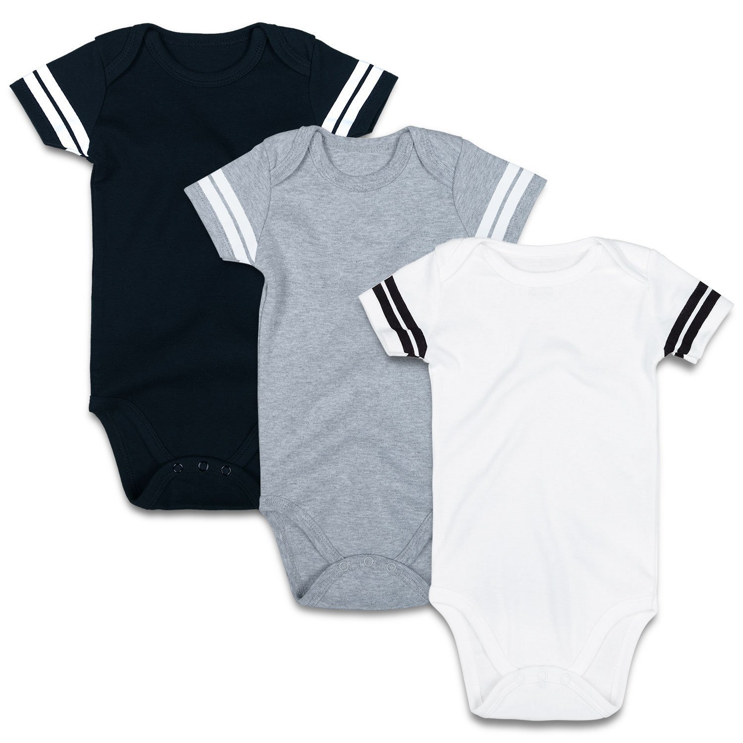 solid baby bodysuits