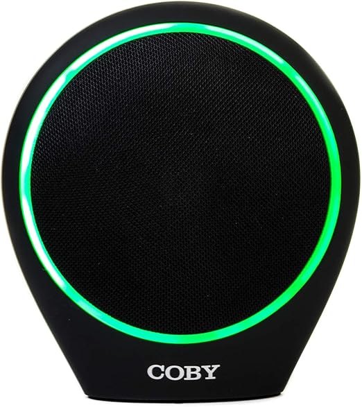 coby geosphere light up speaker