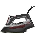 CHI Steam Iron for Clothes, 1700 Watts, XL 10" Cord | Electronic Temperature Control, Titanium Ceramic Soleplate, Professional Grade, 3-Way Auto Shutoff