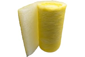 wioboy Paint Booth Exhaust Filter Roll (20.5" x 100ft), 22 Gram Heavy Duty Fiberglass Paint Arrestor for Spray Booth