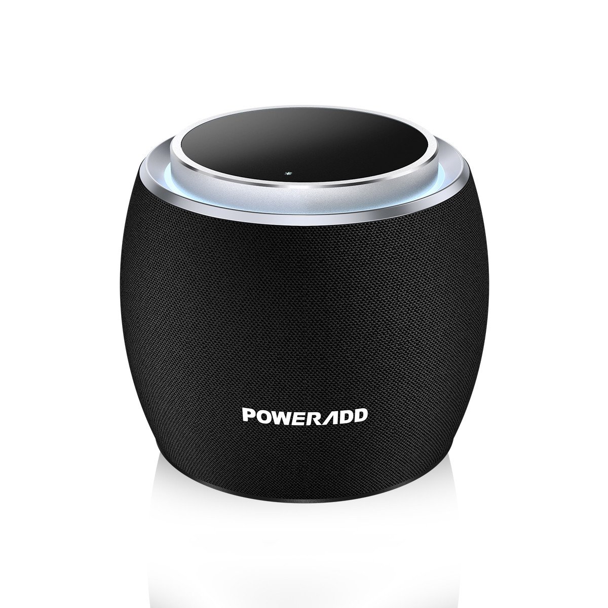 Poweradd Gee-G mini, Super-Portable Bluetooth Speaker with LED Touch Control,5W Speakers,33-Foot Bluetooth Range, 8 Hours Playtime, Enhanced Bass, Built-in Mic for iPhone,for iPad, Samsung, HTC,ect