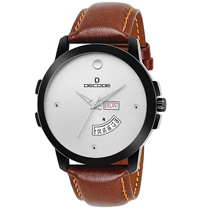 DC78 Movado Silver Brown Matrix Collection for Mens & Boys