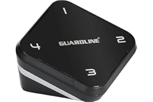 Guardline 1320 Foot Long Range Driveway Wireless Alarm Receiver - Outdoor Weather Resistant Motion Sensor & Detector-Security Alert System - Monitor & Protect Outside Property