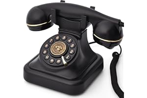 RetroVox Audio Guest Book Wedding Phone Guestbook Record Customized Audio Messages with Voicemail Vintage Style for Bridal Shower Birthday Party Baby Shower Anniversary Engagement