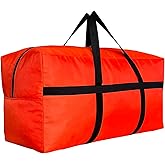 DoYiKe Extra Large Storage Duffle Bag with Zippers and Handles, Big Foldable Duffle Bag for Travel