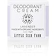 Little Seed Farm All Natural Deodorant Cream, Aluminum Free Deodorant for Women or Men, 2.4 Ounce - Lavender