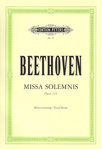 Download Mass in d Missa Solemnis Op.123 PDF