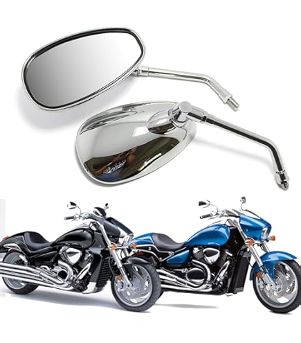 Amazon.com: Ken Sean 96011 Motorcycle Mirror for Honda