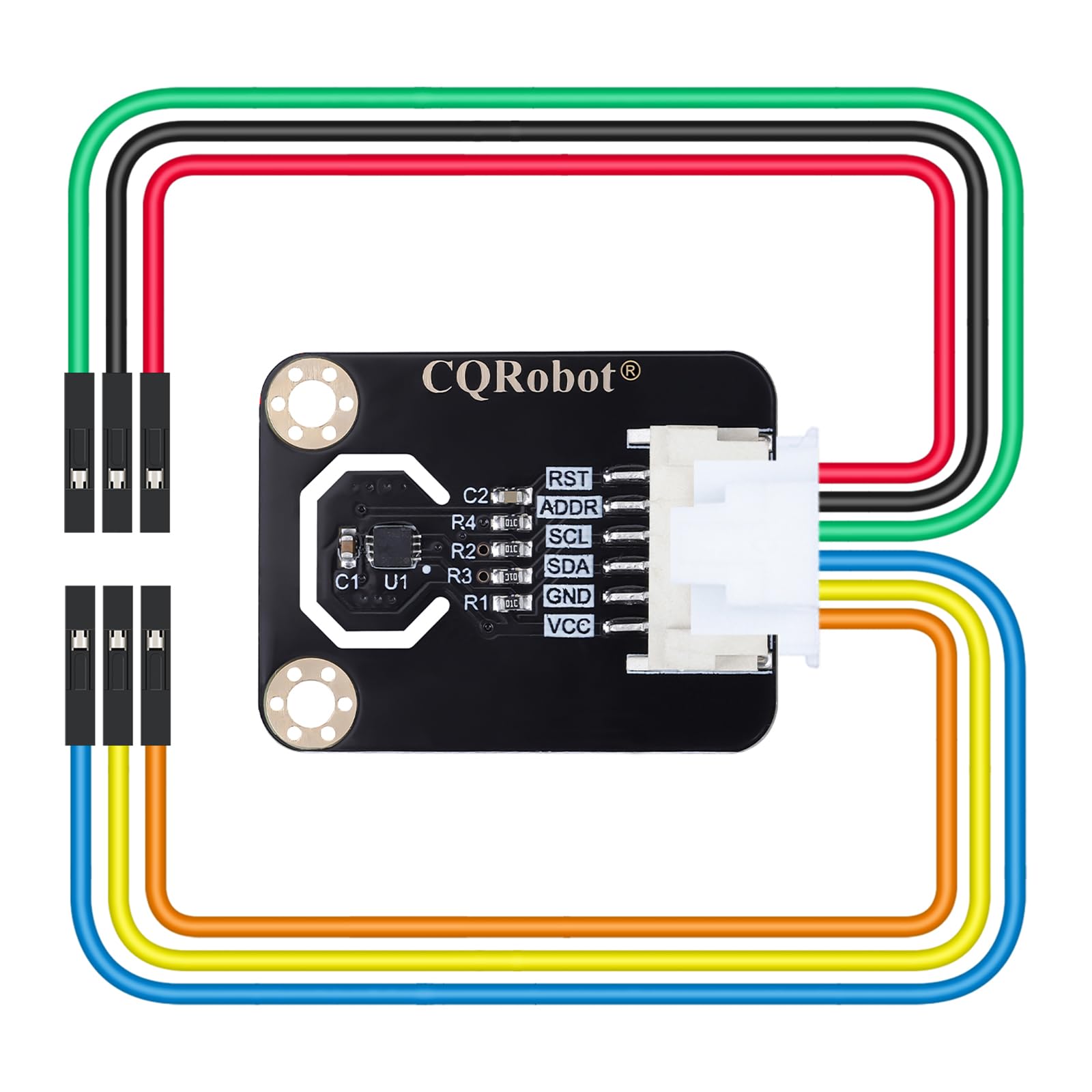 CQRobot STS35 Temperature Sensor Compatible with Arduino and Raspberry Pi. IIC Interface, Automatic Calibration, Anti-interference. for Industrial Production, Agriculture, Gardening, Smart Home.
