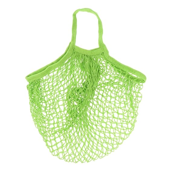 Mesh Bag Organic Cotton String Shopping Tote Net Woven Reusable Bag