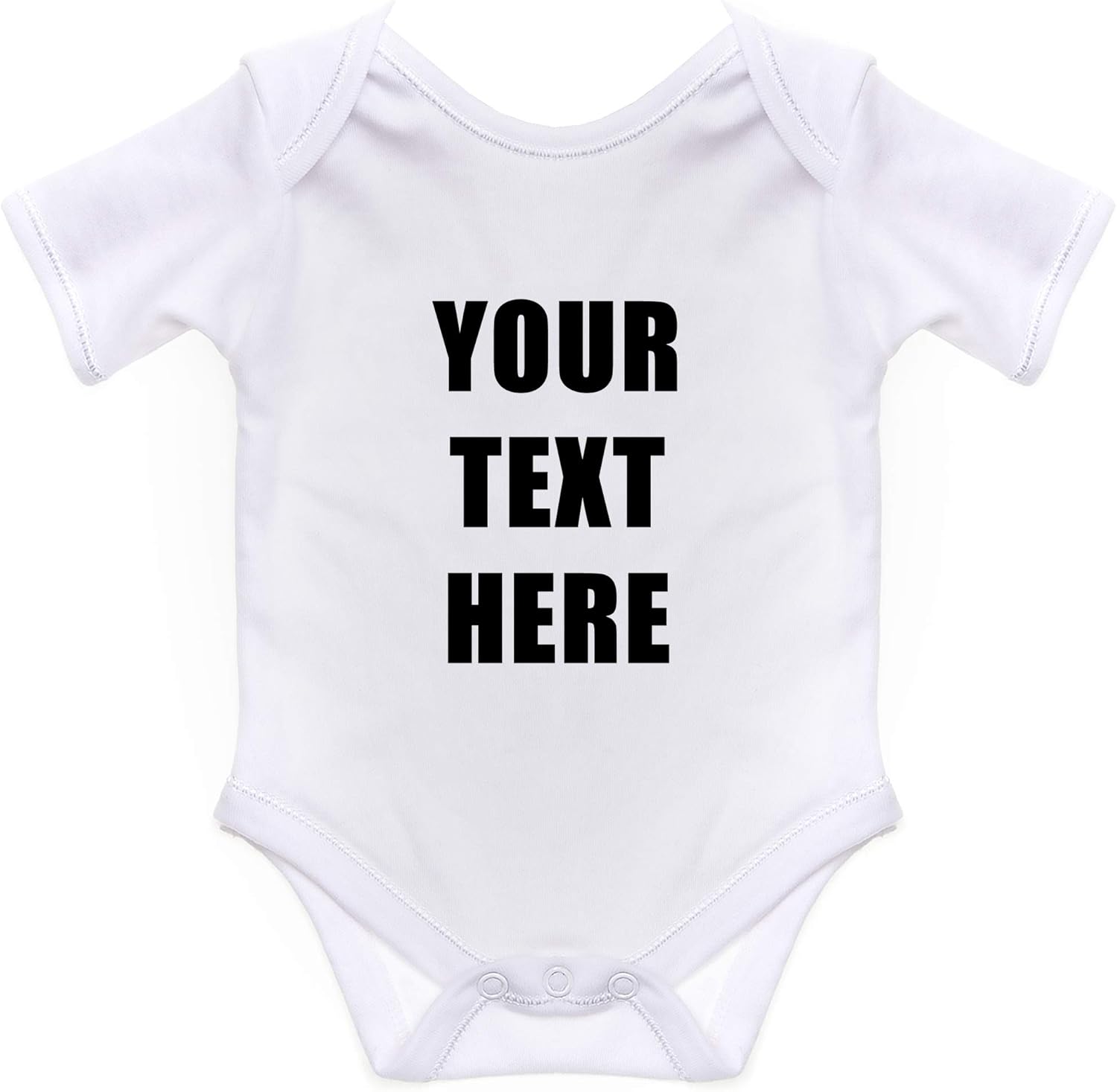 custom printed baby grow