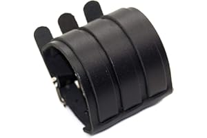 Edgda Punk Rock Biker Wide Pu Leather Wristband Belt Buckle Cuff Bracelet