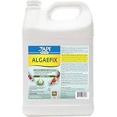 API POND ALGAEFIX (1 gallon) Pond Algae Control - Copper Free - Clean, Clear Water - Up to 38400 Gallons - Safe for Fish, Plants - Water Gardens, Fountains - Natural Active Ingredient - EPA-Registered