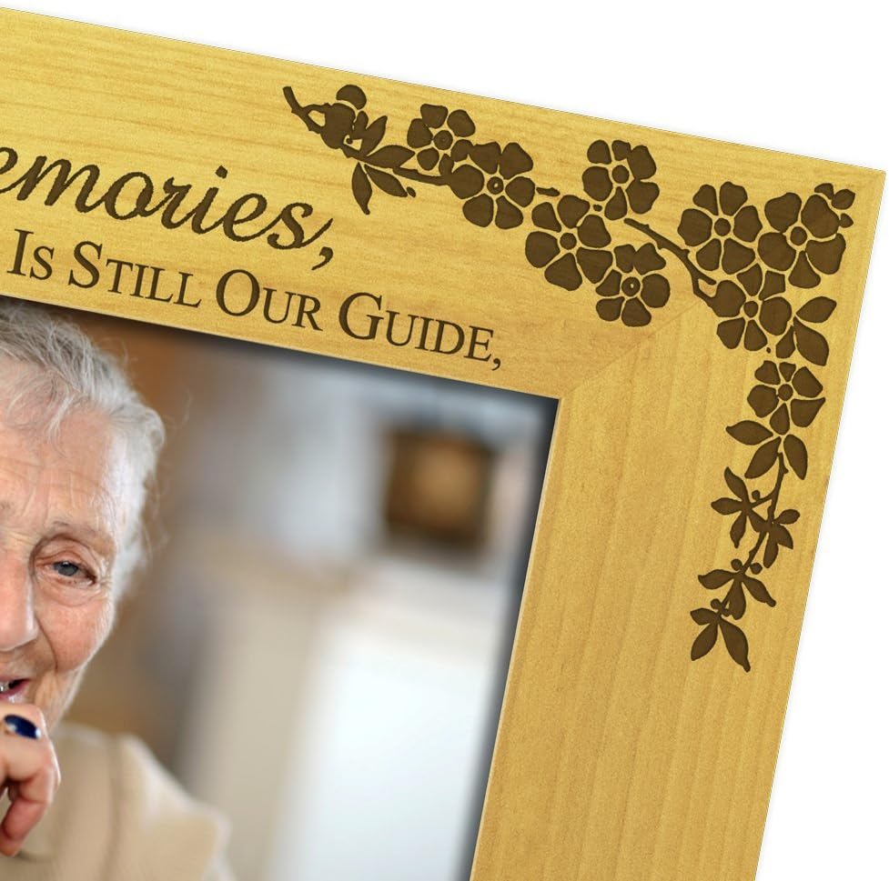 “Beautiful Memories”, In Loving Memory, Solid Wood Photo Frame