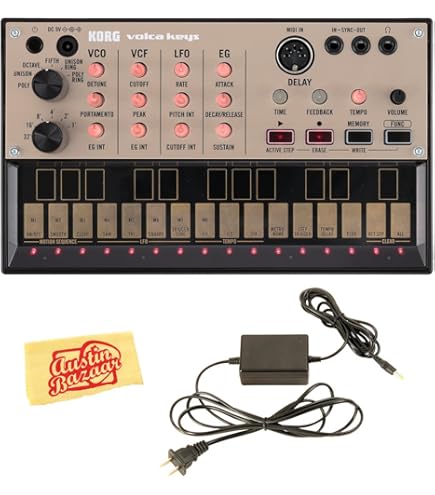 [美品] korg volca kick 付属品完備 Amazon.com: Korg Volca Kick Analogue Kick Generator Bundle
