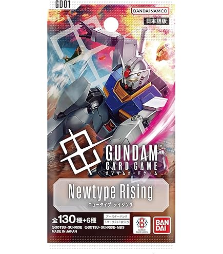 ガンダムカードゲーム　Newtype Rising Dual Impact Amazon.com: BANDAI Gundam Card Game Booster Pack - Dual Impact