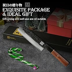 ENOKING Japanese Nakiri Chef Knife 7