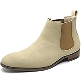 Cestfini Chelsea Boots Men Classic Elastic Dress Boots Casual Men's Chelsea Ankle Boots