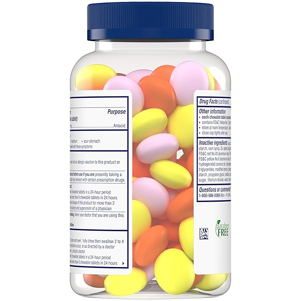 ALKA-SELTZER EXTRA STRENGTH HEARTBURN RELIEFCHEWS, ANTACID FOR FAST HEARTBURN & ACID INDIGESTION RELIEF ON THE GO, 200 CT