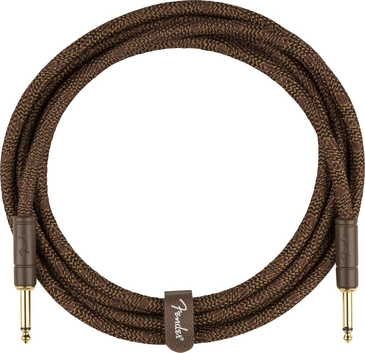 Fender Paramount 10' Acoustic Instrument Cable - Brown