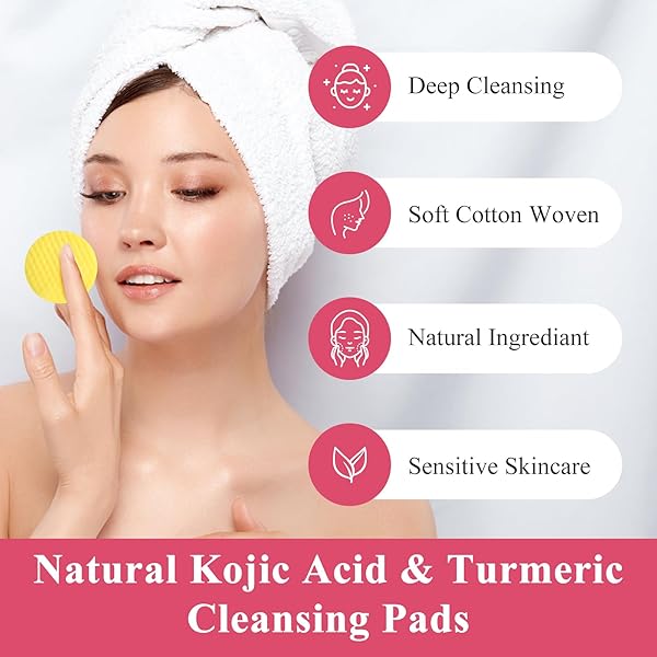 CLEANSING PADS FOR FACE SCRUB