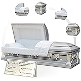 Overnight Caskets Lincoln Metal Funeral Casket