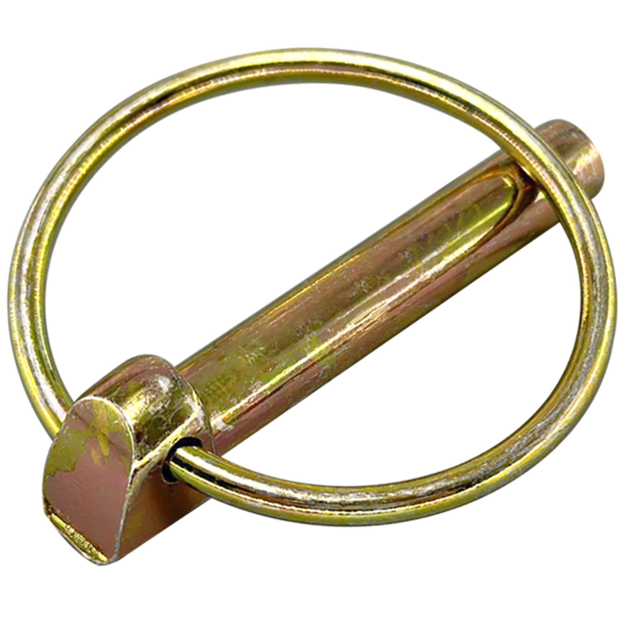 8 PCS Heavy Duty Lynch Spring Pin Assortment Kit,Round Linch Pins for Tractors, Trucks, Lawn Mowers (8mm)