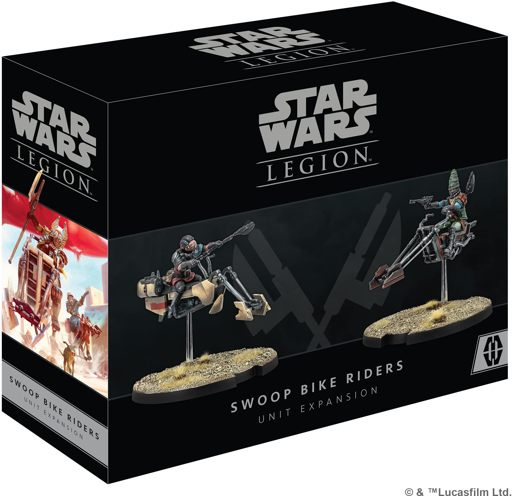 Atomic Mass Games Swoop Bike Riders: Star Wars Legion Miniatures Game Ages 14+ 2 Players 90 Minutes Playing Time, SWL97