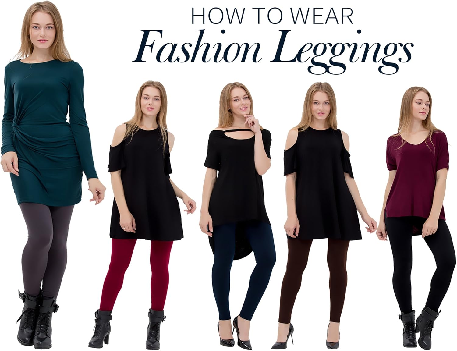 Diravo Fleece Lined Leggings Womens Fashion High Waist Tummy Control Leggings for Women Winter Warm (6 Pack(2black, 1wine, 1brown, 1charcoal, 1navy)) at  Women’s Clothing store