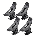 KOVAL INC. 2 Pairs Car Crossbar Mount Kayak Canoe