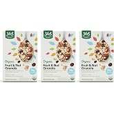 365 by Whole Foods Market, Organic Granola Fruit And Nut, 17 Ounce (Pack of 3)