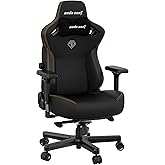 Anda Seat Kaiser 3 XL Gaming Chairs for Adults - Ergonomic Black PVC Leather Gaming Chair with Lumbar Support, Comfortable Of
