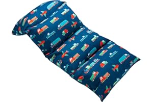 Wildkin Kids Floor Lounger – Pillow Lounger, Travel-Friendly, Ideal for Sleepovers, Fits Standard Pillows - Transportation