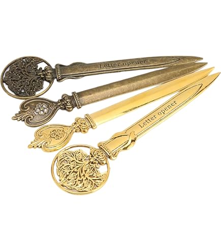 Amazon.com: 4 Pcs Retro Letter Openers Mail Opener Knife, Vintage