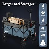 Sekey 200L Folding Festival Trolley, All-Terrain Wheels, 150KG Capacity view 3