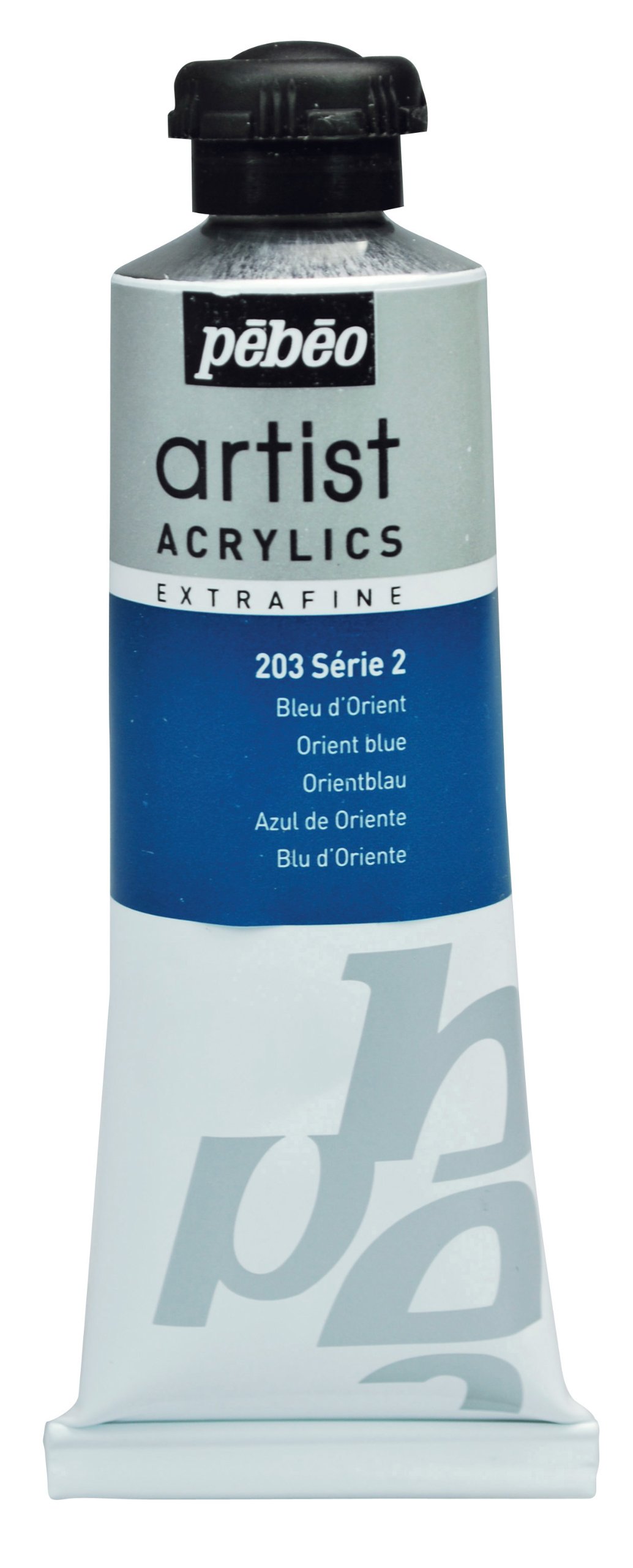 Pebeo 60 ml Artist Acrylics, Oriental Blue