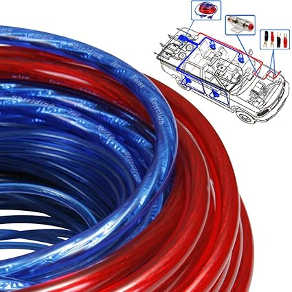 Car Kit Audio Sound Speaker Fuse Amp Amplifier Wiring Cable Wire