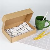 RLAVBL 25 Pack Small Shipping Boxes 9x6x2 Brown Corrugated Carton view 2