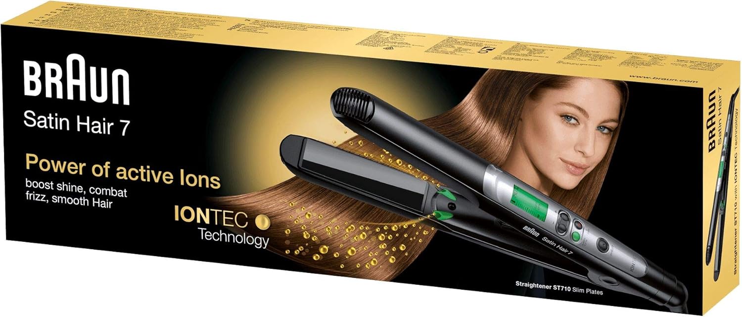 braun satin hair 7 st710 iontec straightener