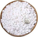 Hisredsun White Decorative Stones 3.96 lb 0.23-0.35in Natural Gravel Rocks