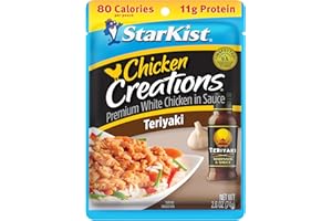StarKist Chicken Creations Teriyaki, Single Serve Pouch, 2.6 oz