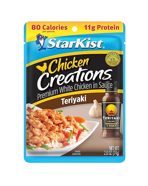 STARKIST CHICKEN CREATIONS TERIYAKI POUCH (2.6 OZ –...