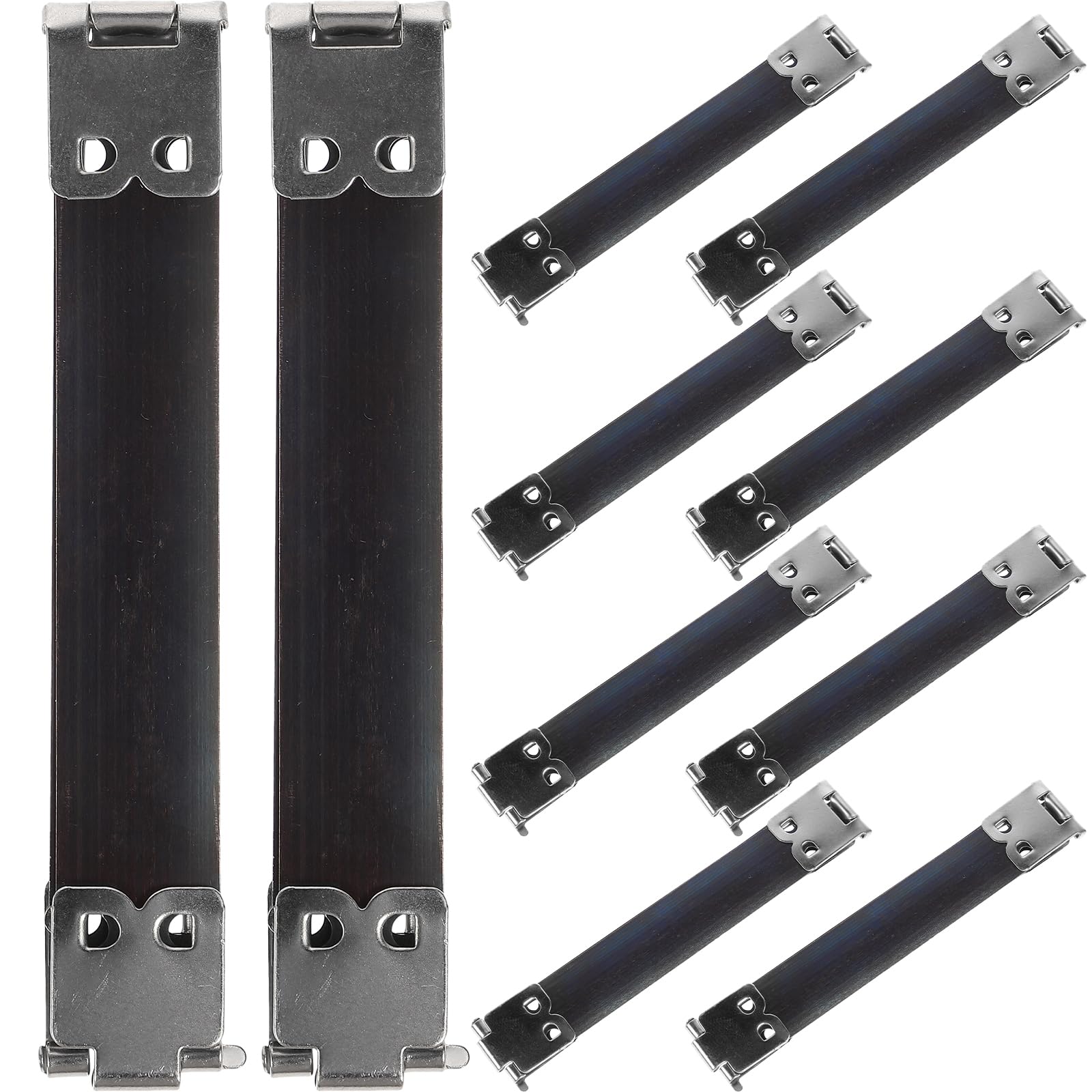 Healifty 3.54 Inch Metal Internal Flex Frames Replacement Spring Clips Handbag Hinges for DIY Coin Purse Clasp Sewing Accessories