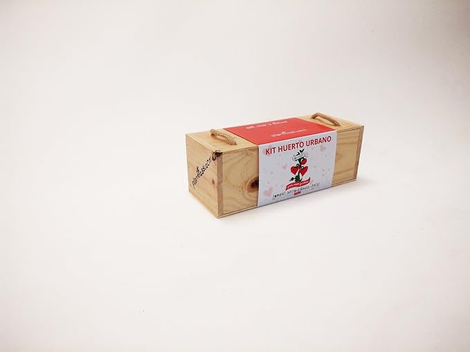 Kit de Huerto Urbano para Enamorados: Tomates Cherry, Albahaca y ...
