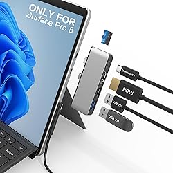 Surface Pro 8 Hub Docking Station with 4K