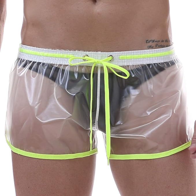 SENFEISM Swimming Men Transparent Swimwear Mens Swimming Shorts For Men