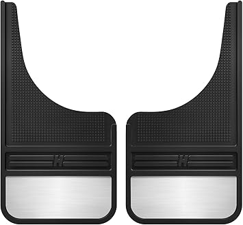 Amazon Com Husky Liners Rubber Front Mud Flaps 12in W Weight Automotive